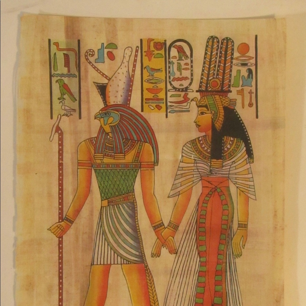 NEW* Authentic Handcrafted Egyptian Papyrus Art
